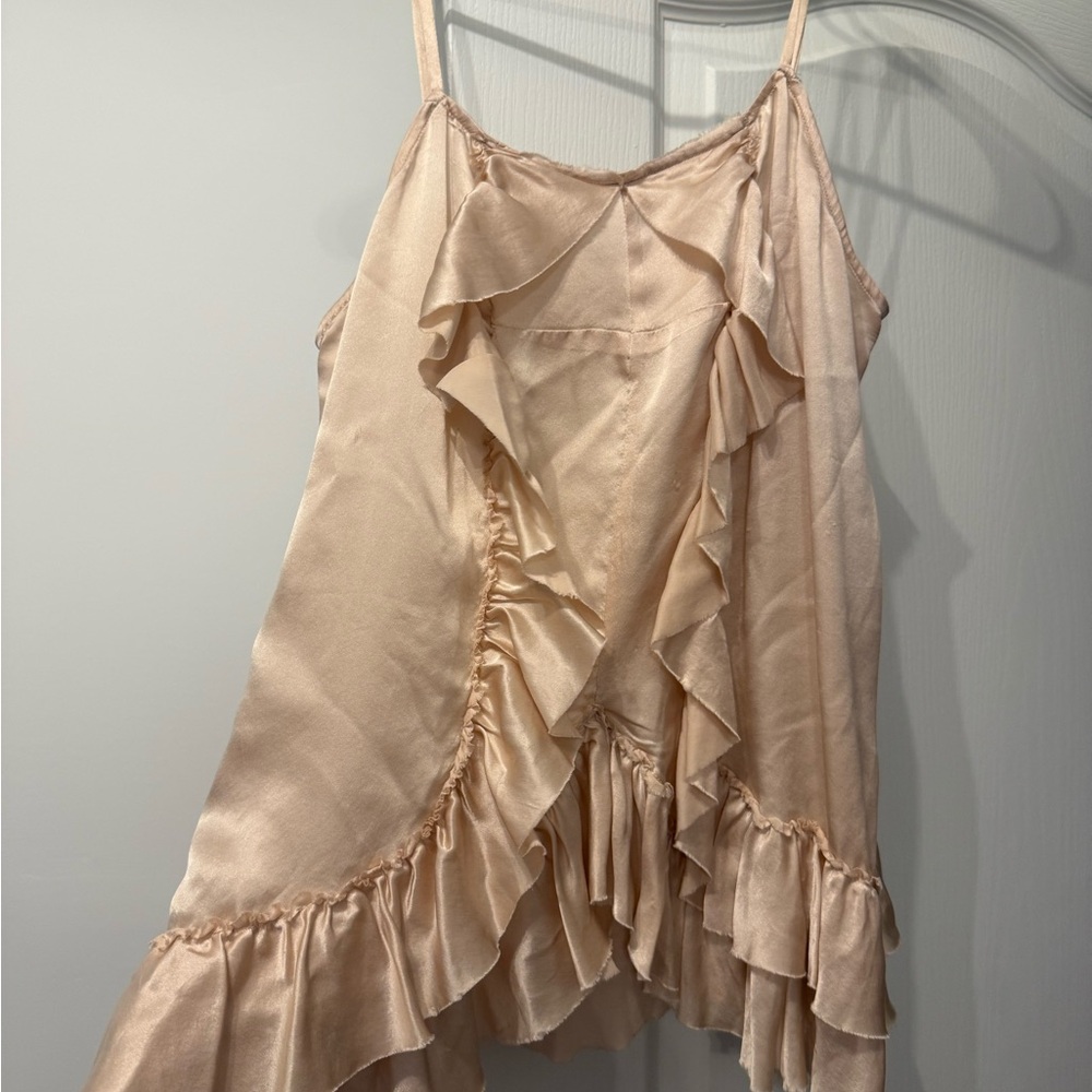 Banana Republic Heritage Silk Blouse in Cream